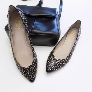 Studded Pointed Flats
